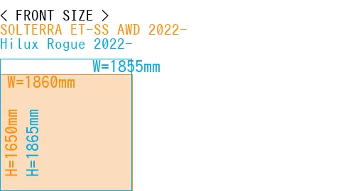 #SOLTERRA ET-SS AWD 2022- + Hilux Rogue 2022-